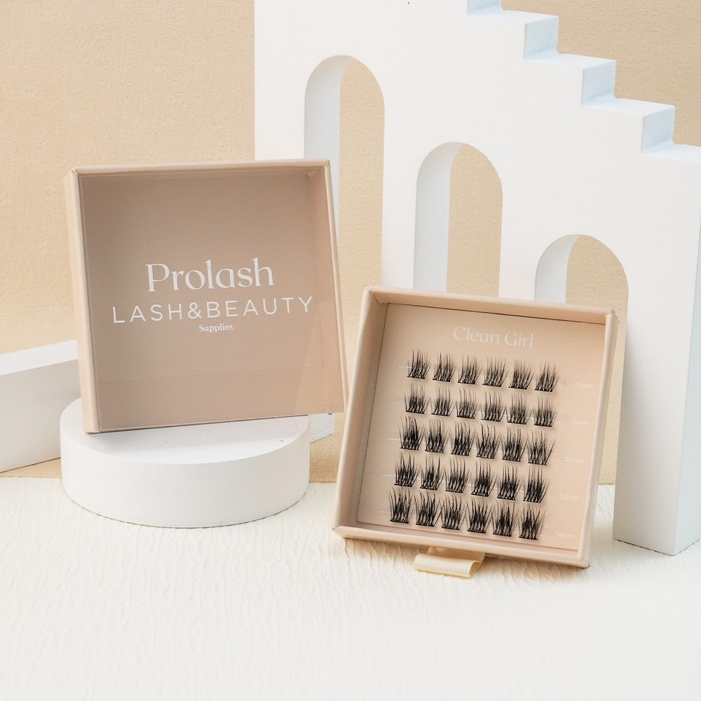 Clean Girl Cluster Stick on Lashes